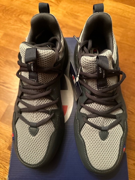 Champion Other - Champion Gray and Black Mesh Athletic Sneakers